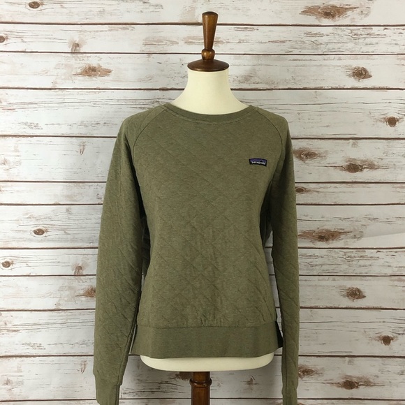 New Womens Patagonia Cotton Quilt Crew 